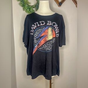 David Bowie graphic tee